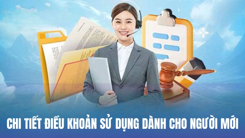 Thông tin về các điều khoản sử dụng cho người mới